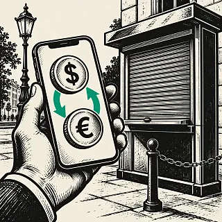 Как поменять валюту внутри зарубежного банка выгоднее обменника в 2026 году: конвертация между счетами, курс и спред